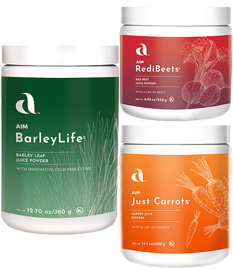 barleylife, just carrots and redibeets